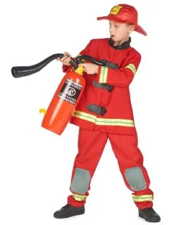 Rood Brandweerman Pak Voor Kinderen -Cosplay Kostuums Winkel deguisement pompier rouge enfant 171989 1