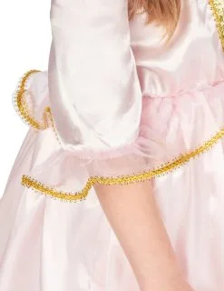 Roze Prinses Kostuum Met Goudkleurige Kroon Voor Meisjes -Cosplay Kostuums Winkel deguisement princesse avec diademe fille 172227 11