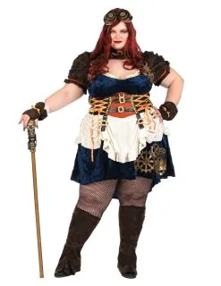Steampunk Kostuum Voor Dames -Cosplay Kostuums Winkel deguisement retro futuriste steampunk femme 301208 2