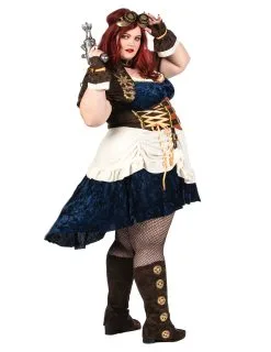 Steampunk Kostuum Voor Dames -Cosplay Kostuums Winkel deguisement retro futuriste steampunk femme 301208 5
