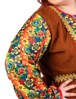 Lange Hippiejurk Met Franjes Voor Vrouwen -Cosplay Kostuums Winkel deguisement robe longue hippie a franges femme 236521 9