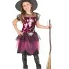 Tovenaressenkostuum Met Roze Lovertjes Meisjes -Cosplay Kostuums Winkel deguisement sorciere a sequins roses fille 339585 4