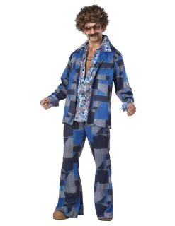 Deluxe Disco Kostuum Voor Mannen