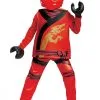 Deluxe Kai Ninjago® LEGACY Kostuum - LEGO™ Kind
