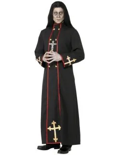 Demonische Monnik Kostuum Voor Heren Halloween Outfit