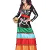 Dia De Los Muertos Mexicaans Kostuum Voor Vrouwen