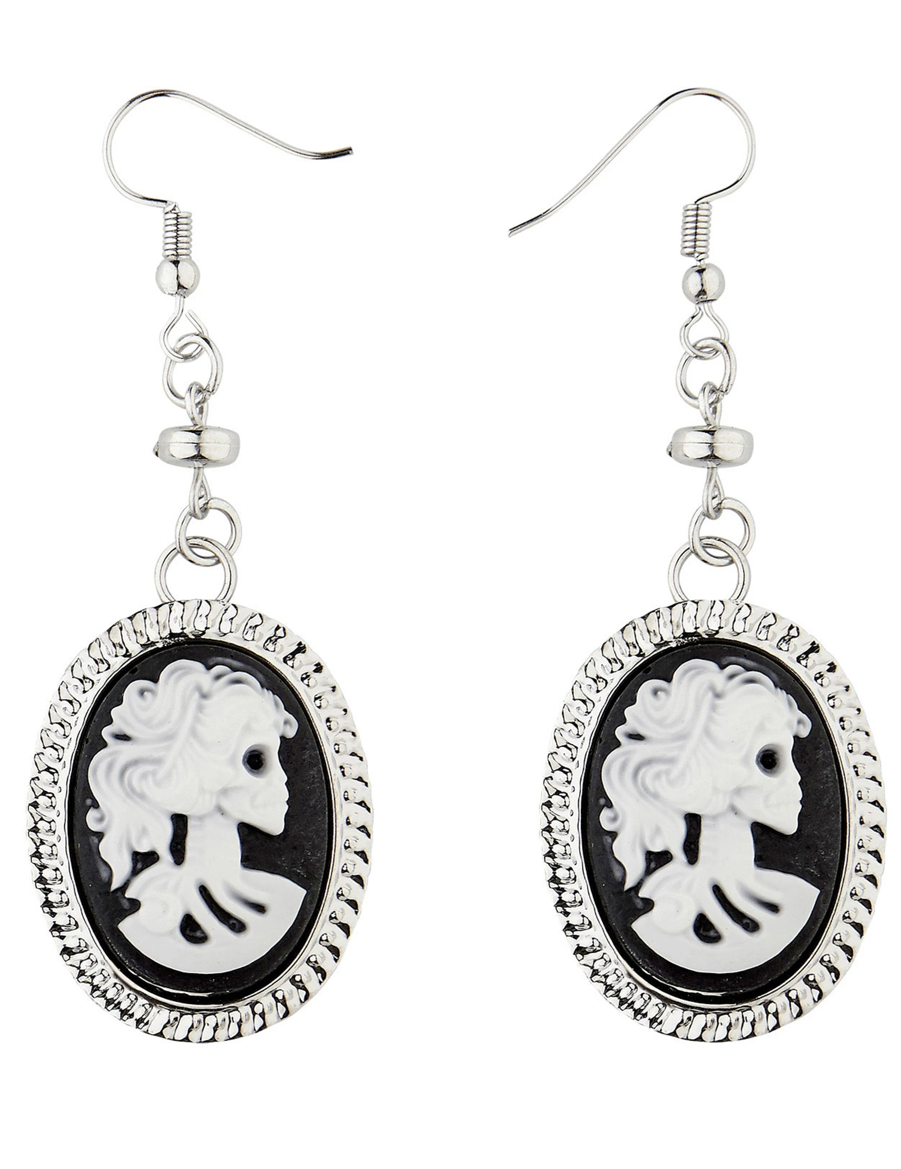 Doodskop Juweel Oorbellen 3 Doodskop Juweel Oorbellen