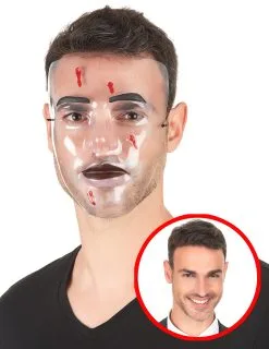 Doorzichtig Kogelgat Masker Voor Volwassenen