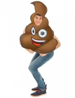 Drol Emoji™ Kostuum Voor Volwassenen