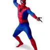 Eendelig Second Skin Spiderman™ Kostuum Voor Volwassenen -Cosplay Kostuums Winkel eendelig second skin spiderman kostuum voor volwassenen