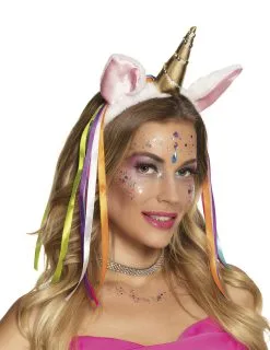 Eenhoorn Haarband Met Flashy Linten Voor Vrouwen