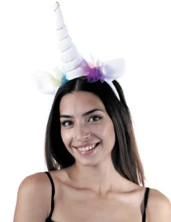 Eenhoorn Haarband Met Tule Voor Vrouwen