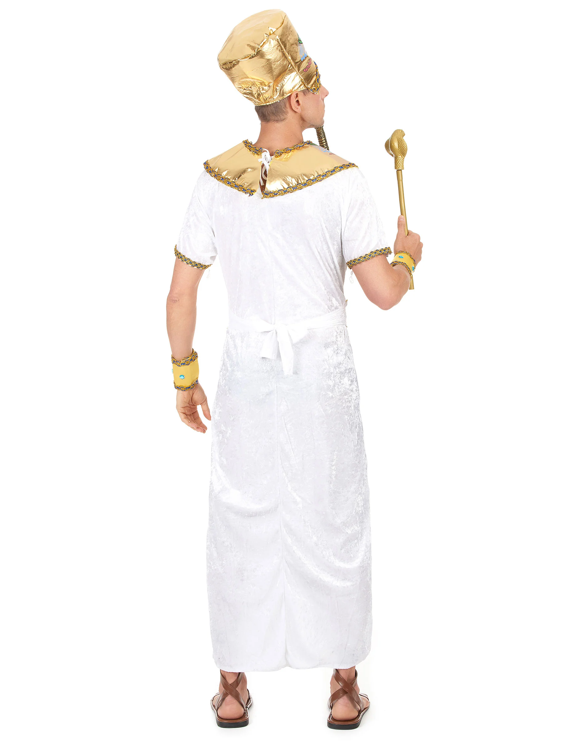 Egyptische Farao Kostuum Voor Heren 5 Egyptische Farao Kostuum Voor Heren - Afbeelding 3