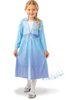 Elsa Frozen 2™ Kostuum Met Cape Voor Meisjes