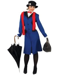 Engelse Oppasser Kostuum Voor Vrouwen