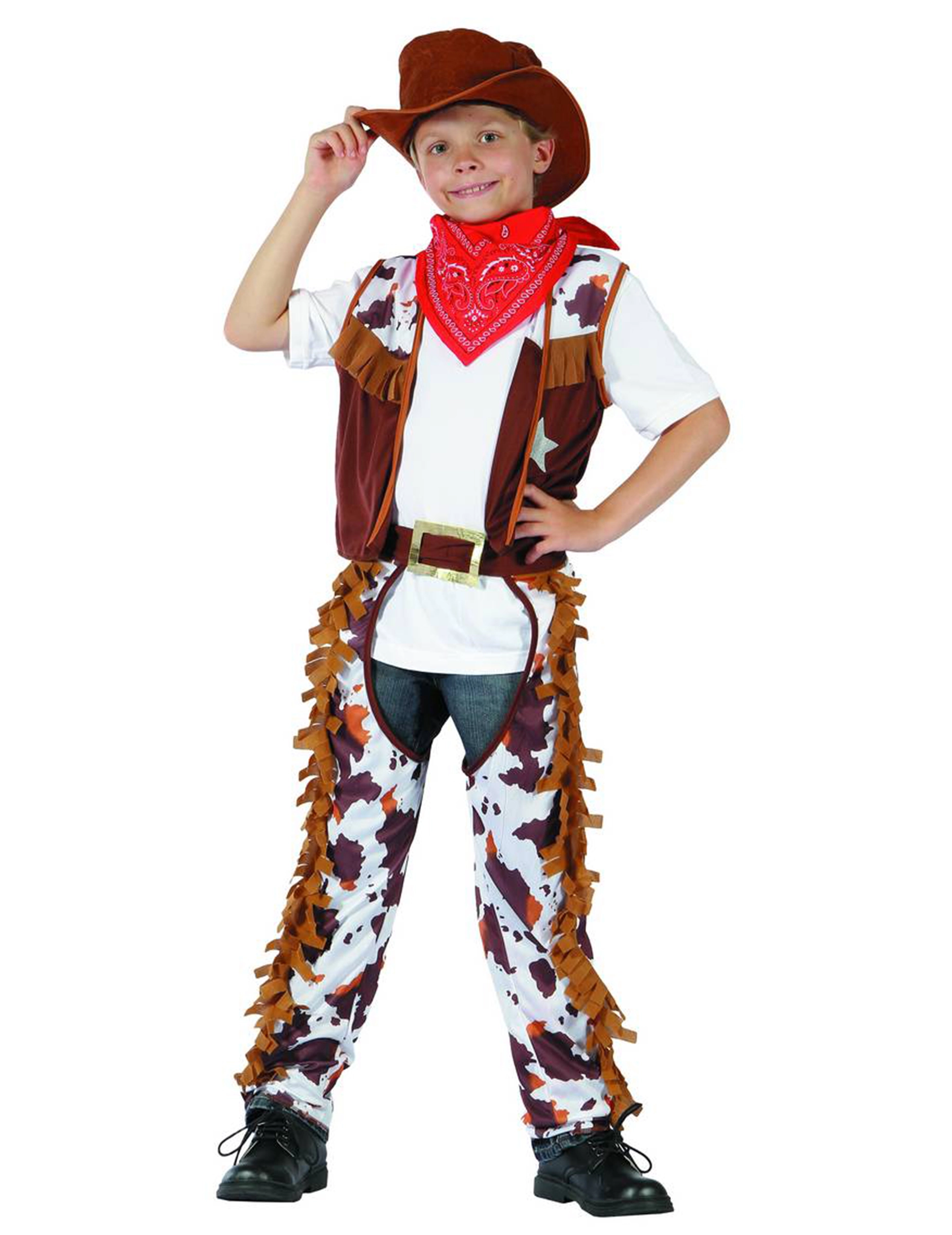 Far West Cowboy Kostuum Voor Kinderen 3 Far West Cowboy Kostuum Voor Kinderen