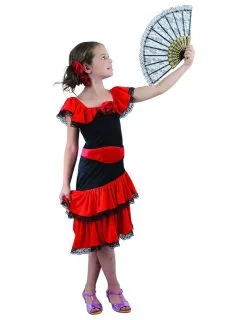 Flamenco Danseres Outfit Voor Meisjes