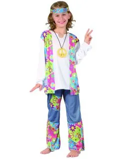 Flower Power Kostuum Voor Meisjes