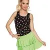 Fluo Groene Rok Met Lagen Voor Volwassenen -Cosplay Kostuums Winkel fluo groene rok met lagen voor volwassenen