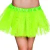 Fluo Groene Tutu Met Sterren Voor Dames -Cosplay Kostuums Winkel fluo groene tutu met sterren voor dames