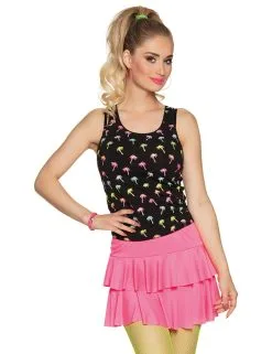 Fluo Roze Rok Voor Volwassenen