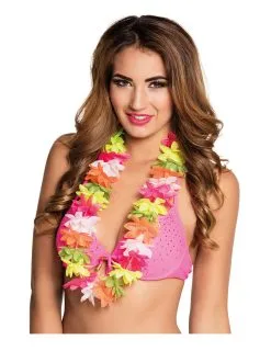 Fluokleurige Hawaii Ketting Voor Volwassenen