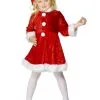 Fluweelachtig Kerstvrouwkostuum Voor Meisjes -Cosplay Kostuums Winkel fluweelachtig kerstvrouwkostuum voor meisjes