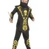 Geel Doodskop Ninjakostuum Voor Jongens 2 Geel Doodskop Ninjakostuum Voor Jongens -Cosplay Kostuums Winkel geel doodskop ninjakostuum voor jongens
