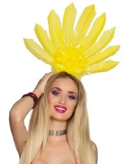 Gele Braziliaanse Haarband Voor Vrouwen