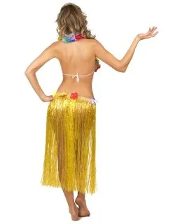 Gele Hawaiiaanse Rok Voor Volwassenen -Cosplay Kostuums Winkel gele hawaiiaanse rok voor volwassenen 3