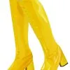 Gele Retro Jaren 60 Overlaarzen