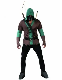 Gemaskerde Boogschutter Kostuum Voor Mannen