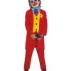 Gestoorde Joker Clown Kostuum Voor Kinderen -Cosplay Kostuums Winkel gestoorde joker clown kostuum voor kinderen