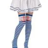 Gestreepte Matrozen Kousen Voor Vrouwen 1 Gestreepte Matrozen Kousen Voor Vrouwen -Cosplay Kostuums Winkel gestreepte matrozen kousen voor vrouwen