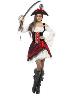 Glamour Piraten Kostuum Voor Vrouwen