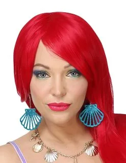 Glitter Schelpen Oorbellen Voor Volwassenen -Cosplay Kostuums Winkel glitter schelpen oorbellen voor volwassenen 3