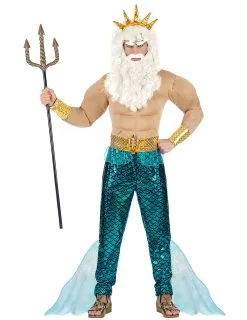 God Van De Zee Kostuum Voor Volwassenen -Cosplay Kostuums Winkel god van de zee kostuum voor volwassenen 2