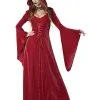 Gothic Rode Jurk Kostuum Voor Dames