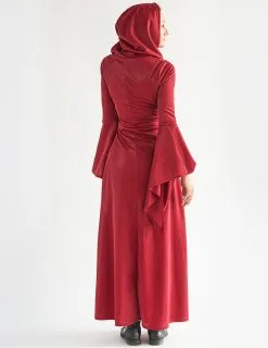 Gothic Rode Jurk Kostuum Voor Dames -Cosplay Kostuums Winkel gothic rode jurk kostuum voor dames 7