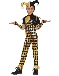 Gouden Harlekijn Vermomming, Meisje