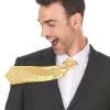 Goudkleurige Stropdas Voor Volwassenen