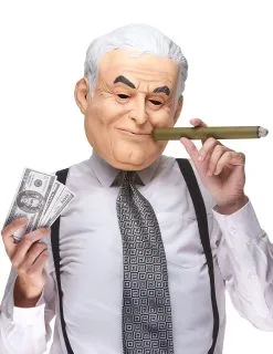 Grappig Latex Dominique Masker Voor Volwassenen