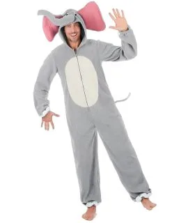 Grijs Olifanten Pak Voor Heren