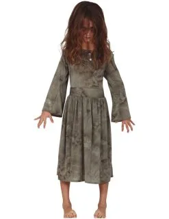 Grijs Spook Kostuum Voor Meisjes