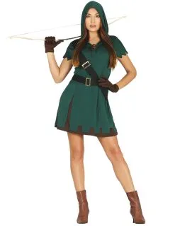 Groen Boogschutter Kostuum Voor Vrouwen