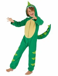 Groen En Geel Dino Kostuum Voor Kinderen -Cosplay Kostuums Winkel groen en geel dino kostuum voor kinderen 2