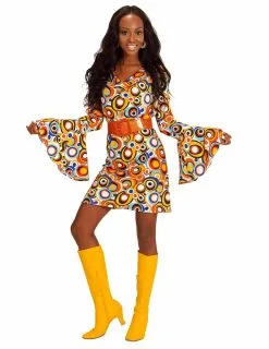 Groovy Bubbels Jaren 70 Kostuum Voor Vrouwen