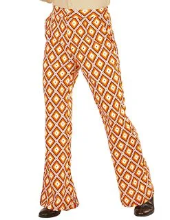 Groovy Jaren 70 Broek Voor Mannen