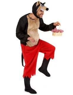 Grote Boze Wolfsprookes Outfit Voor Volwassenen