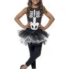 Halloween Kostuum Voor Meisjes Skelet Met Zwarte Tutu -Cosplay Kostuums Winkel halloween kostuum voor meisjes skelet met zwarte tutu